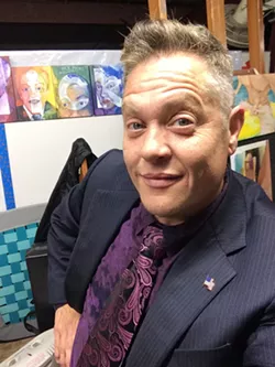 SELFIE Los Osos artist RawfeyL's art show, Dick Picks, is in part an effort to raise money for gender reconstruction surgery. - PHOTO COURTESY OF RAWFEYL