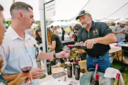 GATHERING Farmers and wine enthusiasts alike can come together and taste local wine at Harvest on the Coast. - PHOTO COURTESY OF HEATHER MURA