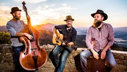 PICKERS Bluegrass and Americana roots artists The Bryan Titus Trio come to M&uacute;sica Del R&iacute;o in Atascadero on Nov. 10. - PHOTO COURTESY OF THE BRYAN TITUS TRIO