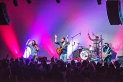 LOCALS ONLY Moonshine Collective headlines a four-band SLO Gathering show on Dec. 9, at the Fremont Theater. - PHOTO COURTESY OF MARK GVAZDINSKAS