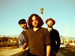 POWER TRIO Funk and jazz trio The White Blinds plays Bang the Drum Brewery on Dec. 10. - PHOTO COURTESY OF THE WHITE BLINDS