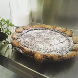 SUGAR MOMMA The Holy Mole pie gets its kick from spicy Mexican chocolate. - PHOTO COURTESY OF SUGAR MOMMA PIES