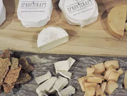 VEGAN MAGIC! Vegan donuts, pizza—even cheese plates—are available thanks to SLO-based Dailey and Pratt Vegan Consulting. No, this isn't the Twilight Zone. It's 2018. - PHOTO COURTESY OF SKYE PRATT