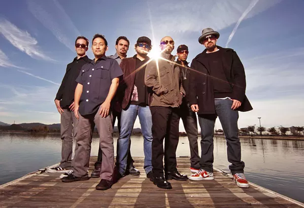 STRAIGHT OUTTA LA Ozomatli brings their modern Latino, urban, hip-hop, and world music sounds to the Fremont Theater on Jan. 11. - PHOTO COURTESY OF OZOMATLI