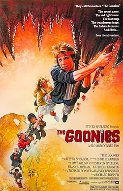 NEVER SAY DIE According to designer and Morro Bay resident Jeffrey Bacon, Steven Spielberg movies like The Goonies were always a blast to work on. - IMAGES COURTESY OF JEFFREY BACON