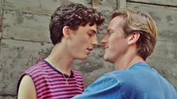THE FIRST TIME In Call Me By Your Name, love blooms in Italy when Oliver (Armie Hammer) comes to intern for Elio Perlman's (Timothée Chalamet) father. - PHOTO COURTESY OF SONY PICTURES CLASSICS
