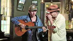 TEAMWORK SLOfolks hosts slide guitarist and song-poet David Jacobs-Strain and harmonica player Bob Beach on Jan. 19, at Coalesce Bookstore; and Jan. 20, at Castoro Cellars. - PHOTO COURTESY OF DAVID JACOB-STRAIN AND BOB BEACH