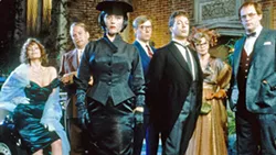COL. MUSTARD IN THE HALL WITH THE CANDLESTICK? Clue featured an all-star cast, ridiculous dialogue, and three different theatrical release endings, all of which are included on the DVD. - PHOTO COURTESY OF PARAMOUNT PICTURES