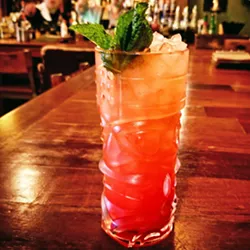 SAVOR THE STING A "medium strength" tiki drink, the Sidecar Cocktail Co. Scorpion is made with Banks 5 Island rum, Camus cognac, lemon, orange, and orgeat. - PHOTO COURTESY OF SIDECAR