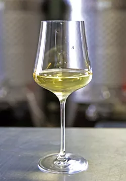 GOLDEN GLOBES When it comes to crafting refreshing, never-sweet cider, you don't need to look far. Two Broads Cider uses local SLO County apples whenever possible, especially fruit sourced from the fertile See Canyon area. - PHOTO BY JAYSON MELLOM