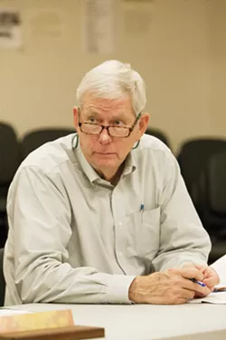 PLEA DEAL Former South SLO County Sanitation District administrator John Wallace pleaded guilty to two misdemeanor conflict of interest charges and will pay nearly $60,000 as part of a deal with SLO County prosecutors. - FILE PHOTO BY STEVE E. MILLER
