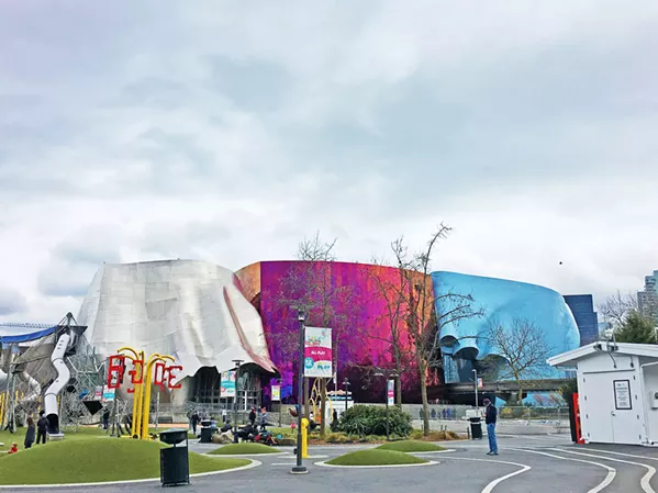 SIGHT TO SEE With plenty of exhibits, sights, and sounds, the Museum of Pop Culture is amazing and bursting with color. - PHOTO BY KAREN GARCIA
