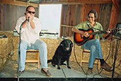 OLD-TIME FUN Guitar and harmonica blues duo Tom Ball and Kenny Sultan play The Red Barn Community Music Series in Los Osos on April 7. - PHOTO COURTESY OF TOM BALL AND KENNY SULTAN