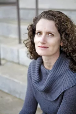MIRA, MIRA, ON THE STAGE Award-winning poet Mira Rosenthal, a Cal Poly creative writing instructor, will perform selections from her work at CORE Winery in Orcutt on April 14. - PHOTO COURTESY OF MIRA ROSENTHAL