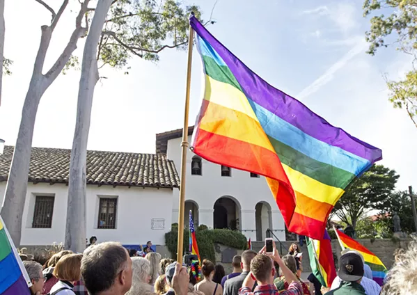 A NEW NAME? The Gay and Lesbian Alliance of the Central Coast (GALA) is asking its member whether they think the organization should change its name. - FILE PHOTO BY JAYSON MELLOM