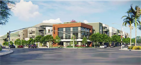 FOOTHILL HOUSING Plans for a four-story mixed-use development at 790 Foothill Blvd. in SLO is moving down the city's review pipeline. It proposes 6,800 square-feet of ground floor commercial space and 78 housing units. - IMAGE COURTESY OF THE CITY OF SLO