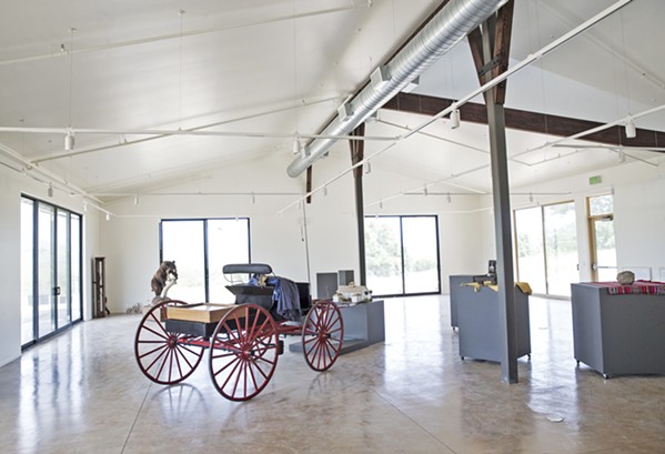 NEW SPACE Soon to be a community resource hub, the DANA Adobe Cultural Center will have a space for exhibits, community events, and classes. - PHOTO BY JAYSON MELLOM