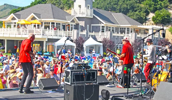 SUPPORT OUR VETS Burning James and the Funky Flames is one of several acts playing the Memorial Day Jam on May 28 at the Avila Beach Golf Resort. - PHOTO COURTESY OF BURNING JAMES AND THE FUNKY FLAMES