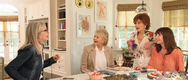 CHANGES A group of middle-aged ladies navigate their own romantic relationships while reading 50 Shades of Grey in Book Club. - PHOTO COURTESY OF PARAMOUNT PICTURES