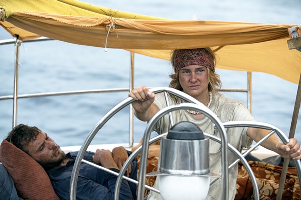 SURVIVORS With no help in sight, Richard (Sam Clafin) and Tami (Shailene Woodley) must rescue themselves through ingenuity and sheer force of will. - PHOTO COURTESY OF LAKESHORE ENTERTAINMENT