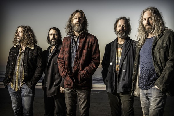 DO THE HIPPY SHAKE Psychedelic groovers The Chris Robinson Brotherhood play the Fremont Theater on July 12. - PHOTO COURTESY OF JAY BLAKESBURG