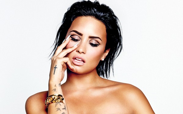 SORRY NOT SORRY Hitmaker Demi Lovato (pictured) and opener Iggy Azalea play the Mid-State Fair on July 22. - PHOTO COURTESY OF DEMI LOVATO