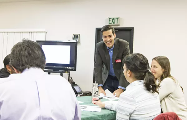 BACK ON THE CAMPAIGN TRAIL After losing the race for SLO County 4th District Supervisor by just 60 votes, Arroyo Grande resident Jimmy Paulding is now campaigning for Arroyo Grande City Council. - FILE PHOTO BY JAYSON MELLOM