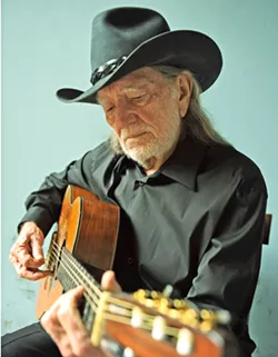 STILL KICKING After some health scares, Willie Nelson (pictured) & Family return to Vina Robles Amphitheatre on Aug. 11, with Alison Krauss & Union Station. - PHOTO COURTESY OF DAVID MCCLISTER