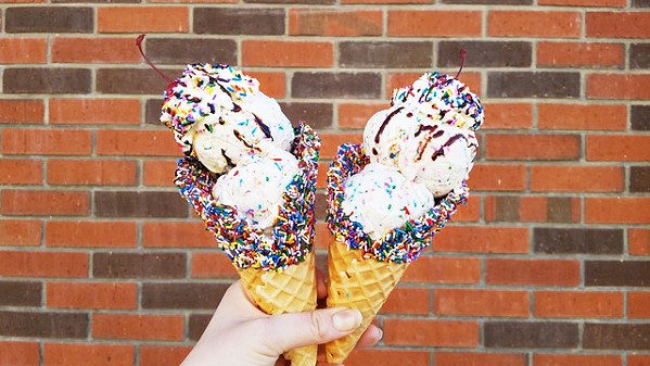 YUMMY ALL OVER Over the past 15 years, Doc Burnstein's has churned out dozens upon dozens of scoop flavors, plus shakes, ice cream cakes, and indulgent fudge. - PHOTO COURTESY OF DOC BURNSTEIN'S