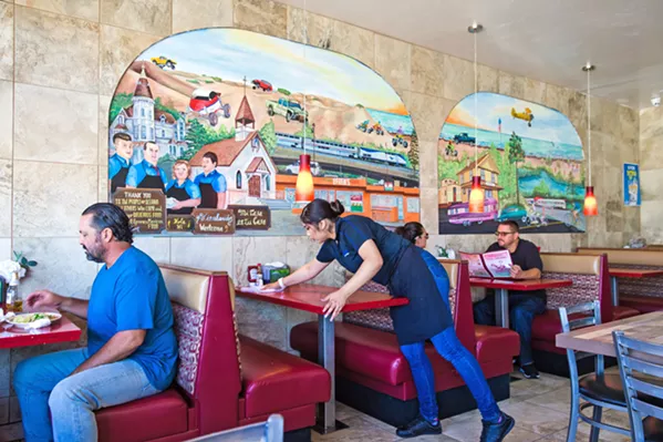 WAY DOWN SOUTH Efren's in Oceano is a cool little restaurant that serves up killer tacos in South SLO County. - PHOTO BY JAYSON MELLOM