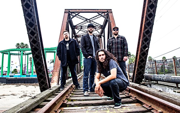 STRAIGHT OUTTA SANTA CRUZ Skate and surf lifestyle band The Expendables play The Siren on Sept. 13. - PHOTO COURTESY OF SLY VEGAS