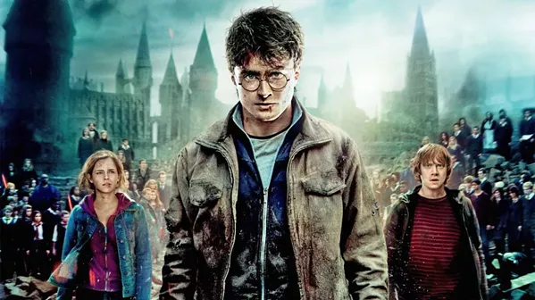 MOVIE MAGIC Daniel Radcliffe (center) stars as the titular character in the Harry Potter saga, based on J.K. Rowling’s book series, which spans eight films as Harry and friends Ron (Rupert Grint, right) and Hermione (Emma Watson) attend wizarding school and battle an evil dark wizard. - PHOTO COURTESY OF WARNER BROS. PICTURES
