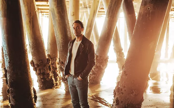 FAMOUS Amos Lee will bring his emotionally charged soul-folk music to the SLO Performing Arts Center on Oct. 1. - PHOTO COURTESY OF BRANTLY GUTIERREZ