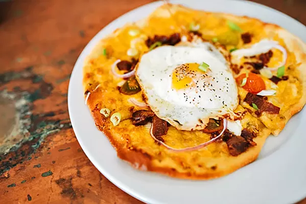 BRUNCH, BOLDER Fantastical flavors of French toast, bacon breakfast pizza, and Instagram-worthy plates of avocado toast are served till 3 p.m. at Brunch, downtown Paso Robles' newest (and hippest) breakfast hangout. - PHOTO COURTESY OF AMBER MCGAUGHEY
