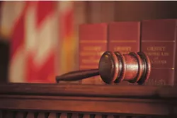 VIGIL THREATS Atascadero resident Daniel Joshua Phares pleaded no contest to a misdemeanor charge of making criminal threats. Phares was arrested after SLO police said he threatened to kill members of Women's March SLO on Facebook in 2017. - FILE PHOTO