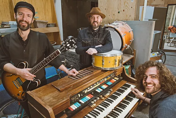 FUNKY ORGAN World-class organ-driven jazz, funk, and soul outfit The White Blinds play The Siren on Nov. 1. - PHOTO COURTESY OF WHITE BLINDS