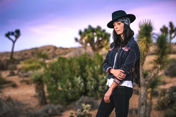 SHE COMES FROM A LAND DOWN UNDER Australian native and R&B artist Kara Grainger and her band play the SLO Blues Society show on Nov. 3, in the SLO Vets Hall. - PHOTO COURTESY OF KARA GRAINGER