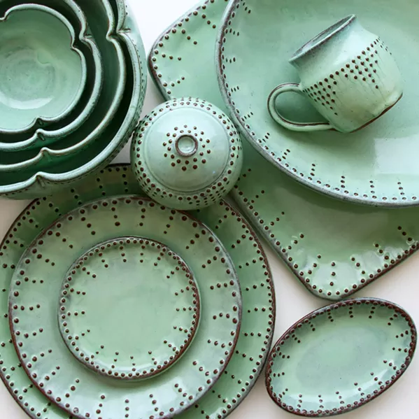 ONE OF A KIND Back Bay Pottery in Los Osos sells handmade products that reflect the natural beauty of the Central Coast. - PHOTO COURTESY OF BACK BAY POTTERY