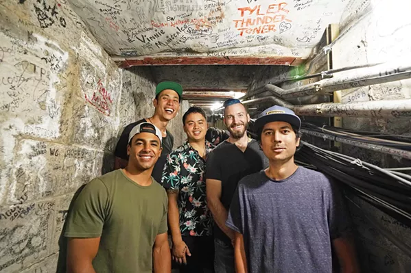 GET IRIE Cali-reggae act Through the Roots plays on Dec. 6 in the SLO Brew Rock Event Center. - PHOTO COURTESY OF THROUGH THE ROOTS