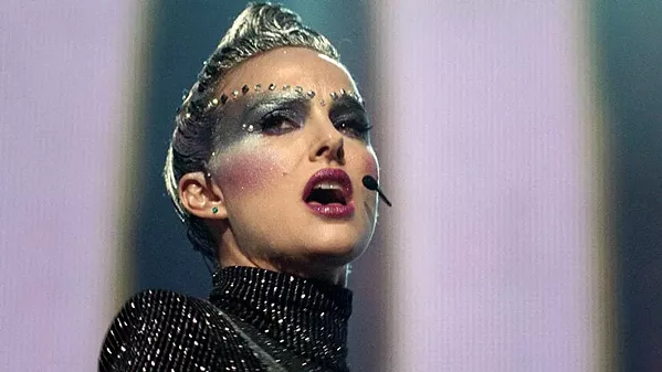 A DIVA IS BORN Natalie Portman star as pop star Celeste, in the drama Vox Lux, which covers 18 tumultuous years of her career. - PHOTO COURTESY OF KILLER FILMS