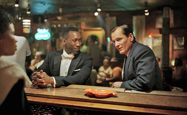 FORMING FRIENDSHIP Virtuoso pianist Don (Mahershala Ali, left) and New York bouncer Tony (Viggo Mortensen) may come from different worlds, but they learn to respect one another. - PHOTO COURTESY OF DREAMWORKS