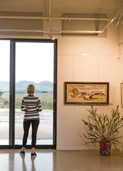 THE VISION The Milford Zonres show at DANA Above Cultural Center. - PHOTO BY JAYSON MELLOM