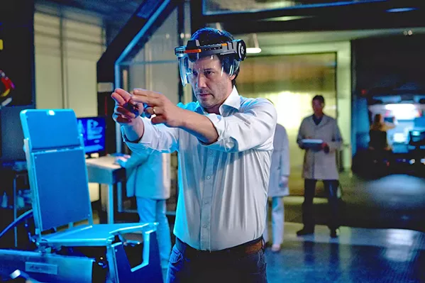 DEAD ON ARRIVAL Keanu Reeves stars as a synthetic biologist determined to clone his dead family members in Replicas, a sci-fi fiasco. - PHOTO COURTESY OF RIVERSTONE PICTURES