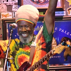 TRENCHTOWN LOCAL Ras Danny and His All-Star band play the SLO Brew Event Center for a Bob Marley birthday celebration on Feb. 2. - PHOTO COURTESY OF RAS DANNY