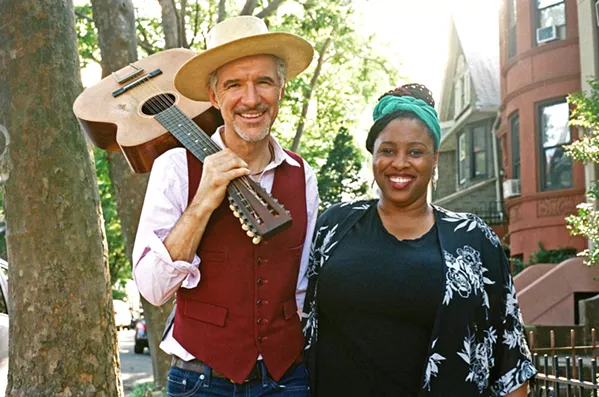 FOR THE KIDS Multi-instrumentalist Dan Zanes and Haitian-American jazz vocalist Claudia Eliaza play a children's concert on Feb. 2, in the Spanos Theatre. - PHOTO COURTESY OF DAN ZANES AND CLAUDIA ELIAZA