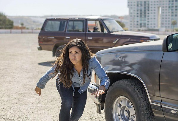 MISS BULLET Miss Bala, based on the 2011 Mexican action film, stars Gina Rodriguez as Gloria, an American caught between a drug cartel and the DEA. - PHOTO COURTESY OF SONY PICTURES ENTERTAINMENT