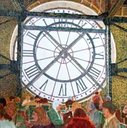FIRST LOVE It was at the Musee d'Orsay that S. Kay Burnett first fell in love with impressionist painters like Renoir and Degas. After perusing paintings, she would stop at the museum cafe, a moment captured in her painting, Lunch at Musee d'Orsay. - IMAGES COURTESY OF S. KAY BURNETT