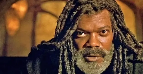 CAVE ALLEGORY Samuel L. Jackson stars in director Kasi Lemmons' mystery-drama, The Caveman's Valentine. - PHOTO COURTESY OF FRANCHISE PICTURES