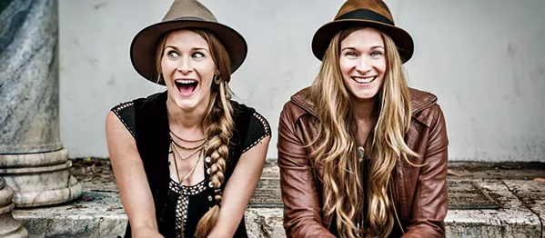 HARMONY Quirky folksters Shook Twins bring their amazing vocal sounds to The Siren on March 1. - PHOTO COURTESY OF SHOOK TWINS