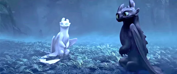 A WORTHY THREEQUEL Toothless the Night Fury dragon learns there are others of his kind, in the poignant and worthwhile How to Train Your Dragon: The Hidden World. - PHOTO COURTESY OF DREAMWORKS ANIMATION